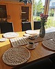 podkładki do kuchni Podkładki na stół Azalia 4szt. okrągłe 1