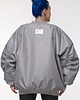 kurtki damskie Kurtka typu bomber oversize grey 4