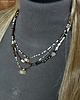 naszyjniki - inne Boho Stonowany naszyjnik z mnóstwa drobnych koralików super PREZENT handmade 8