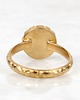 pierścionki złote Złoty pierścionek Princess z kryształem górskim w stylu Vintage 3