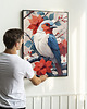 plakaty Plakat Kolorowy ptaszek 2
