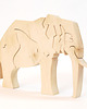 puzzle dla dzieci Słoń afrykański / African elephant 1