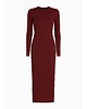 sukienki maxi damskie Sukienka  burgund  YY300033 1