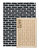 tapety i naklejki ścienne Powtarzalny szablon malarski /BRICK WALL #3 2