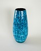 wazony Wazon ceramiczny błękitny, niemiecki design, lata 60, produkcja: Niemcy 4