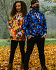 bluza z kapturem damska Damska Bluza Expres Zamek DR.CROW Autumn Leaves 4