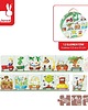 puzzle dla dzieci Puzzle dla dzieci w walizce traktor Janod 3+ 1