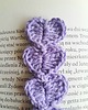zakładki do książek Zakładka do książki serduszka handmade 2