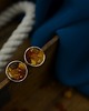 komplet biżuterii Komplet srebrnej biżuterii z bursztynem 3