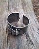 bransoletki wire wrapping Szara - bransoletka regulowana 2