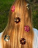 spinki i klamry do włosów Spinka FLOWER w kolorze Light Tortoise 5