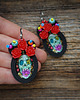kolczyki soutache Sugar Skull - kolczyki sutasz 4