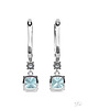 kolczyki srebrne Srebrne Kolczyki z Naturalnym Kamieniem Topaz 1,25 karata Sky Blue I 4