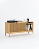 komody i szafki TONN 150 - szafka pod gramofon, lite drewno dębowe 5