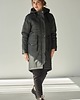 kurtki damskie Kurtka parka zimowa -Verde 3