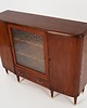 komody i szafki Highboard orzechowy, duński design, lata 60, produkcja: Dania 3