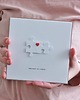 kartki scrapbooking Puzzle. Kartka walentynkowa z puzzlami 1