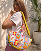 torby na ramię Pikowana torebka nerka crossbody Amalfi 2