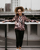 bluza z kapturem damska Damska Bluza Expres Zamek DR.CROW Marble Brown 1