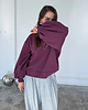 bluza bez kaptura damska Bluza Enjoyable mauve wine 5