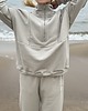 bluza bez kaptura damska Bluza HAILEY fog 5