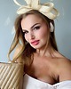 fascynatory Fascynator LA VIE naturalny- słomkowy /oraz inne kolory 4