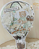 kartki scrapbooking Kartka balonik, prezent na roczek narodziny chrzest  "Little One" GOTOWA 1
