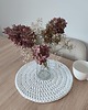 podkładki do kuchni Podkładka okrągła szydełkowa ze sznurka 33cm 3