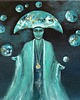 obrazy Rock my world surrealizm realizm magiczny oryginalny obraz ręcznie malowany 2