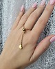 pierścionki złote Pierścionek łańcuszkowy Luxe 3