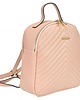 plecaki Damski plecak ze skóry naturelnej - różowy (5906) 4