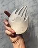 pojemniki na biżuterię Ceramiczna Łapka Handmade Talerzyk na Biżuterię Niebieskie Ciapki 4