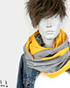szale damskie ::: GREY lemON ::: 2