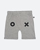 shorty dla chłopców Basic Shorts - GRAY MELANGE 1