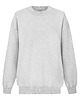 bluza bez kaptura damska SZARA BLUZA BAWEŁNIANA CHEER long 2