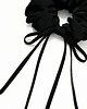 gumki do włosów Gumka scrunchie czarna 2