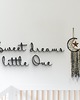 Ozdoby na ścianę Napis 3d Sweet dreams little One dekoracja do pokoju dziecięcego 2