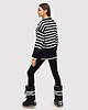 swetry damskie  Dzianinowy sweter w paski AXS0205 1