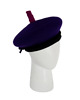 kapelusze damskie Fioletowy beret 4