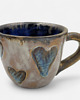 kubki Ceramiczny kubek z serduszkami 3