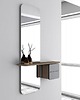 lustra stojące i wiszące LUSTRO ŁAZIENKOWE LED PODŚWIETLANE 80X60 cm PROSTOKĄTNE ŚCIENNE NOWOCZESNE 2