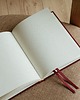 notatniki i albumy Notes w kropki, bullet journal "Czuję, więc jestem" Zmysłowy Burgund 1