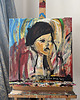 obrazy Paris Obraz akrylowy sztuka oryginał 50 x 50 Kamila Stefania Tkaczyk 5