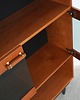 regały Witryna tekowa, duński design, lata 70, produkcja: Dania 7