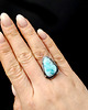 pierścionki srebrne Larimar 2