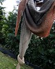 szale damskie Shaded rice / szal 100% naturalny 5