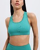 biustonosze damskie Stanik Sportowy EVA - Emerald Green 1