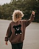 bluza z kapturem damska Bluza oversize Mocha Teddy dla mamy i taty 2
