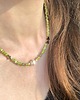 chokery zielony choker z kamieniami 4