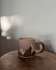kubki i filiżanki Duży Ceramiczny Kubek Handmade 450 ml z Górami Podhale 2